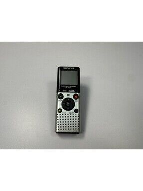 Olympus VN-702PC Handheld Digital Voice Recorder. 2GB. Silver/Black, Tested